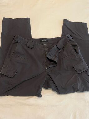 5.11 Tactical Black Men's Cargo Pants with Utility Pockets